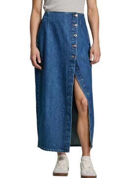 Gonna Pepe Jeans Slit midi per donna