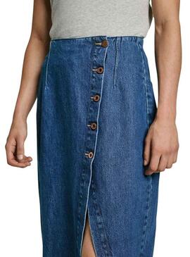 Gonna Pepe Jeans Slit midi per donna