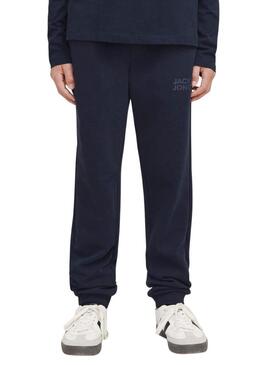 Pantaloni della tuta Jack and Jones Gordon blu marino