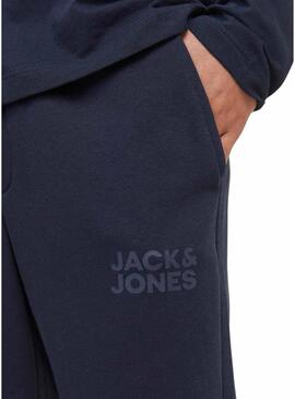 Pantaloni della tuta Jack and Jones Gordon blu marino