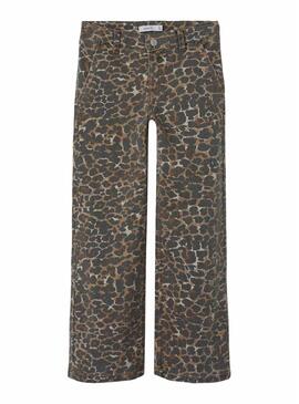 Pantaloni Name It Rose Leopardo per bambina.