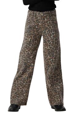 Pantaloni Name It Rose Leopardo per bambina.