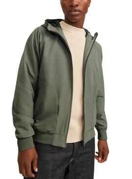 Giubbotto Jack and Jones Eaxon verde per uomo