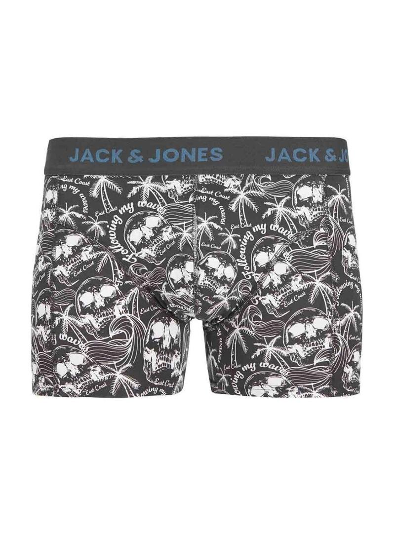 Pacco di boxer Jack and Jones Damon multicolore per uomo