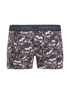 Pacco di boxer Jack and Jones Damon multicolore per uomo