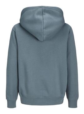 Felpa Jack and Jones Vesterbro blu per ragazzi