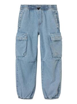 Pantaloni in jeans Name It Ben Parachute per bambini.