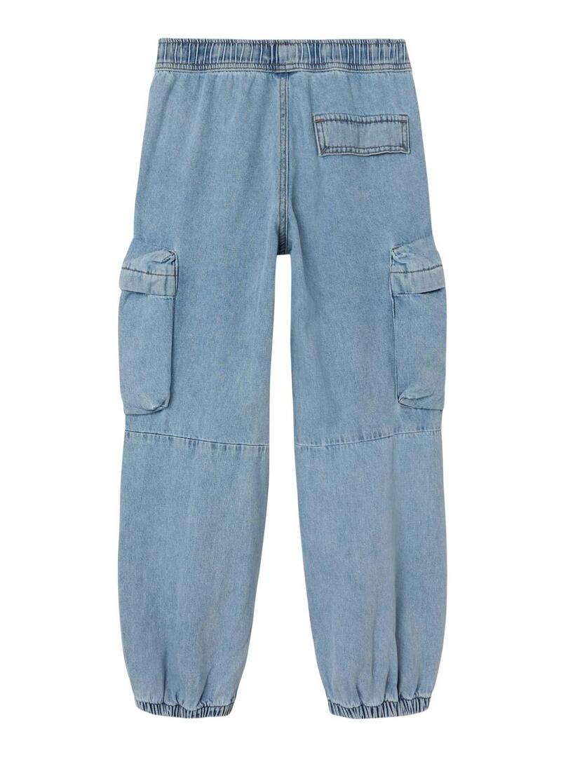 Pantaloni in jeans Name It Ben Parachute per bambini.