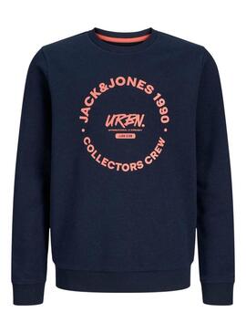 Felpa Jack and Jones Simon blu scuro per uomo