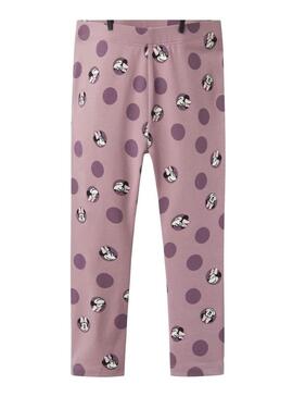 Legging Name It Demi Minnie rosa per bambina