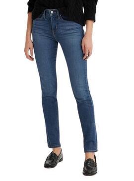 Pantaloni in denim Levis 312 slim per donna