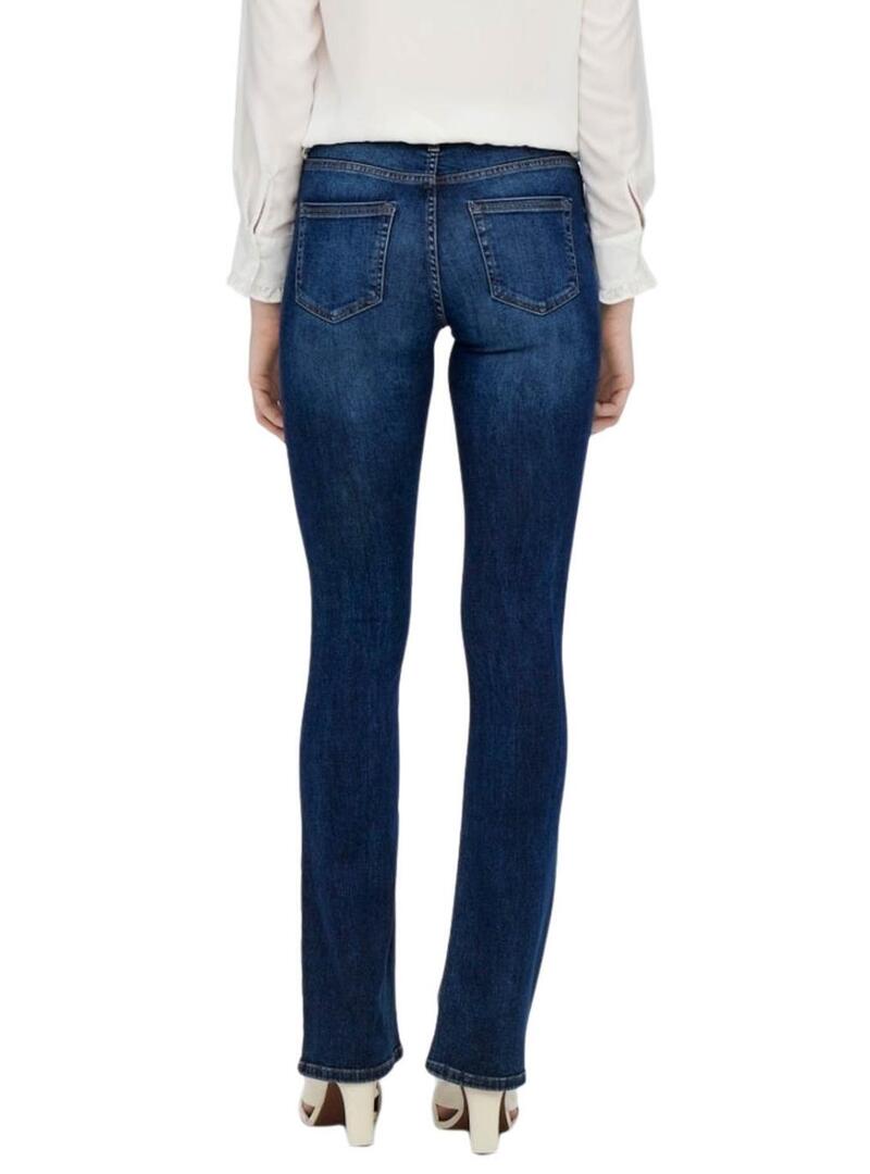 Pantaloni in denim a zampa Only Blush per donna