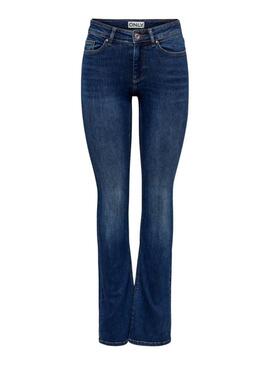 Pantaloni in denim a zampa Only Blush per donna