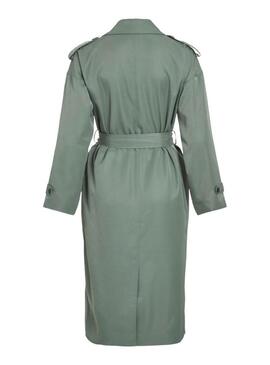 Trench Vila Viaddison verde per donna