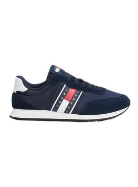 Scarpe casual Tommy Jeans blu scuro da uomo