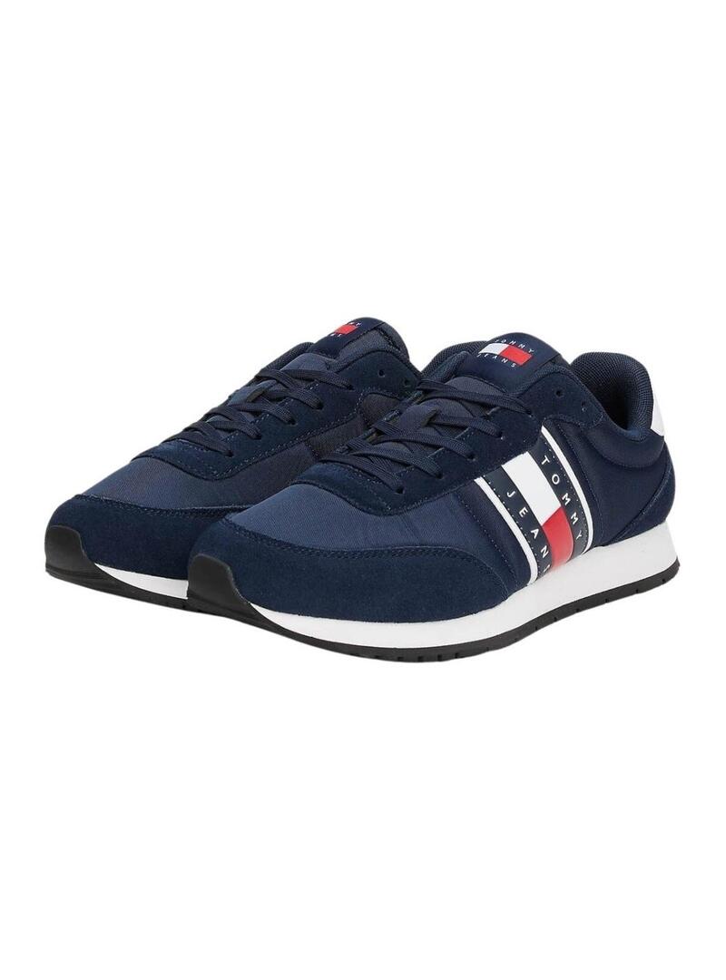 Scarpe casual Tommy Jeans blu scuro da uomo