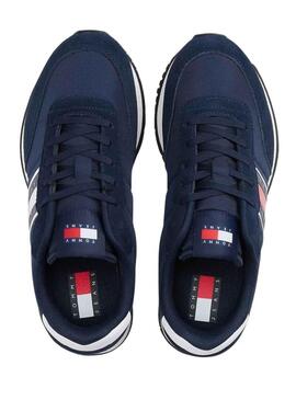 Scarpe casual Tommy Jeans blu scuro da uomo