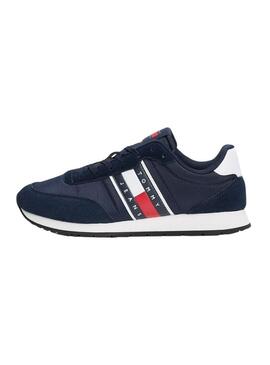 Scarpe casual Tommy Jeans blu scuro da uomo