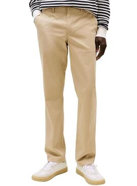 Pantaloni Tommy Hilfiger Denton beige per uomo