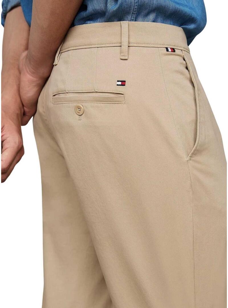 Pantaloni Tommy Hilfiger Denton beige per uomo