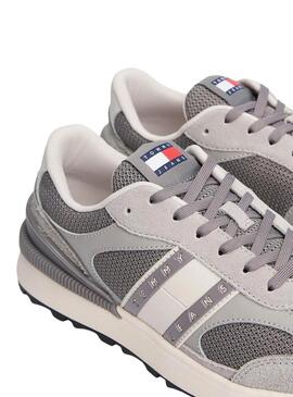 Scarpe Tommy Jeans Technical grigie per uomo.