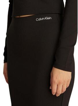 Gonna Calvin Klein Jeans nera Milano per donna