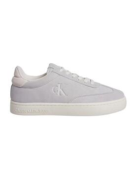 Sneakers Calvin Klein Jeans Classic Cupsole grigie per uomo.