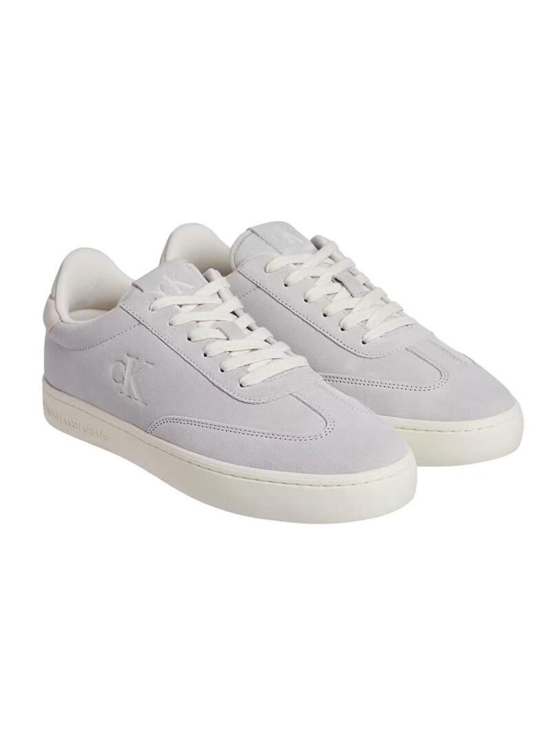 Sneakers Calvin Klein Jeans Classic Cupsole grigie per uomo.