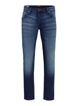 Pantaloni in denim scuro Jack and Jones Mike per uomo.