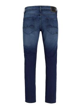 Pantaloni in denim scuro Jack and Jones Mike per uomo.