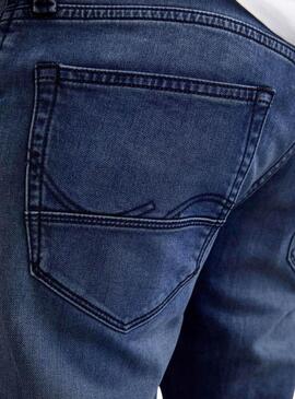 Pantaloni in denim scuro Jack and Jones Mike per uomo.