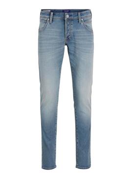 Pantaloni in denim Jack and Jones Mike di media lunghezza per uomo.