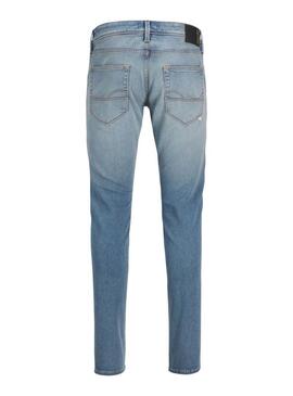 Pantaloni in denim Jack and Jones Mike di media lunghezza per uomo.