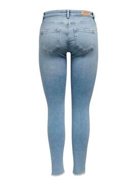 Pantaloni in denim chiaro Only Blush per donna