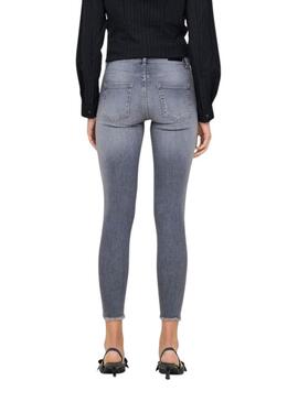 Pantaloni in jeans grigi Only Blush per donna