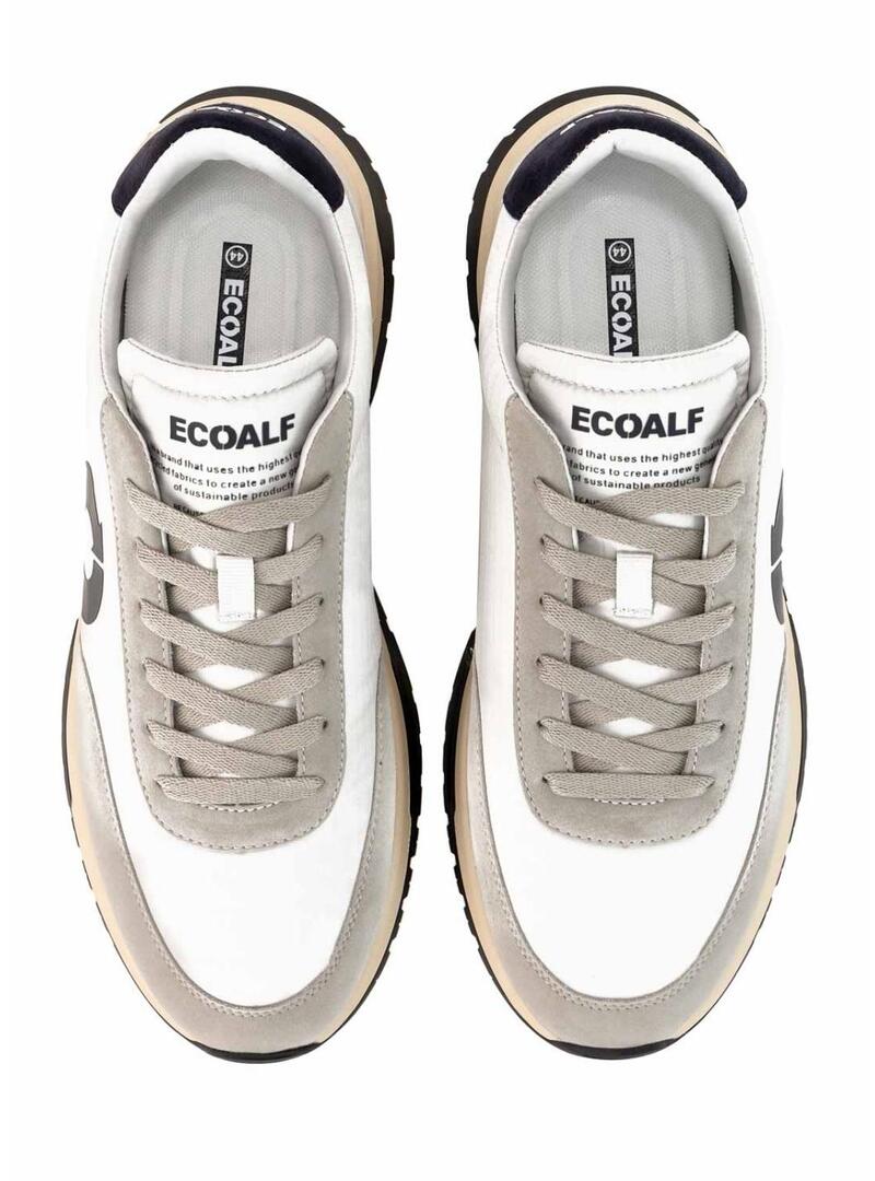 Scarpe Ecoalf Ventura bianche e grigie per uomo