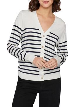 Cardigan a righe Vila Wennie per donna