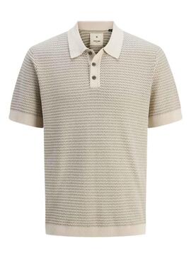 Polo Jack and Jones Knit grigio