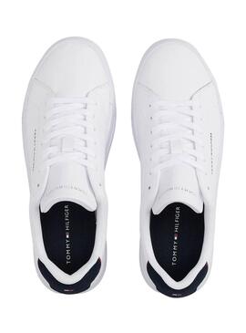 Sneakers Tommy Hilfiger Court bianche per uomo