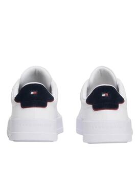 Sneakers Tommy Hilfiger Court bianche per uomo