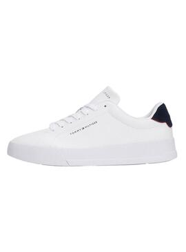 Sneakers Tommy Hilfiger Court bianche per uomo