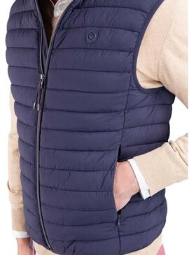 Gilet El Ganso imbottito blu scuro per uomo.