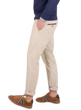 Pantaloni El Ganso cinese beige per uomo