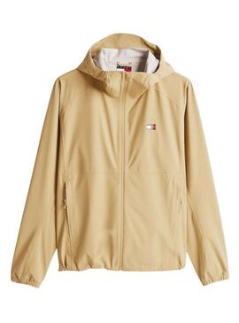 Anorak Tommy Jeans Tech beige per uomo