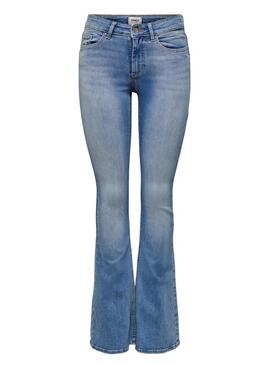 Pantaloni in denim Only Blush blu per donna