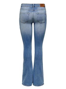 Pantaloni in denim Only Blush blu per donna