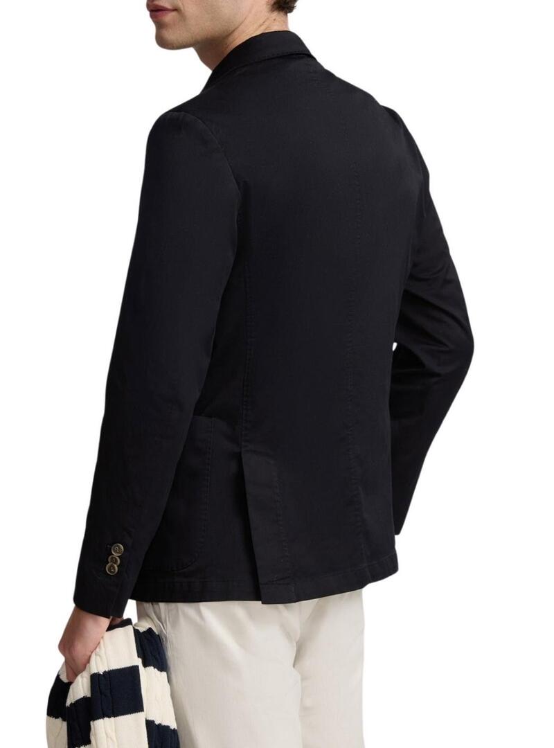 Blazer casual blu navy Silbon per uomo.