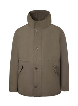 Parka Silbon Trademark verde per uomo