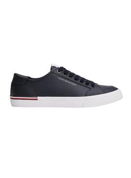 Scarpe Tommy Hilfiger Core Corporate blu marino per uomo