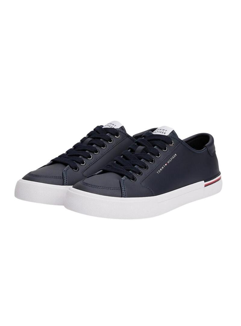 Scarpe Tommy Hilfiger Core Corporate blu marino per uomo